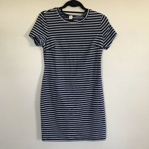 Old Navy Blue/White Striped Dress